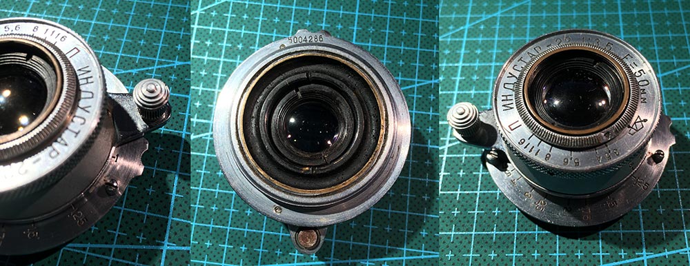 Prototype Industar-22 3.5/50mm