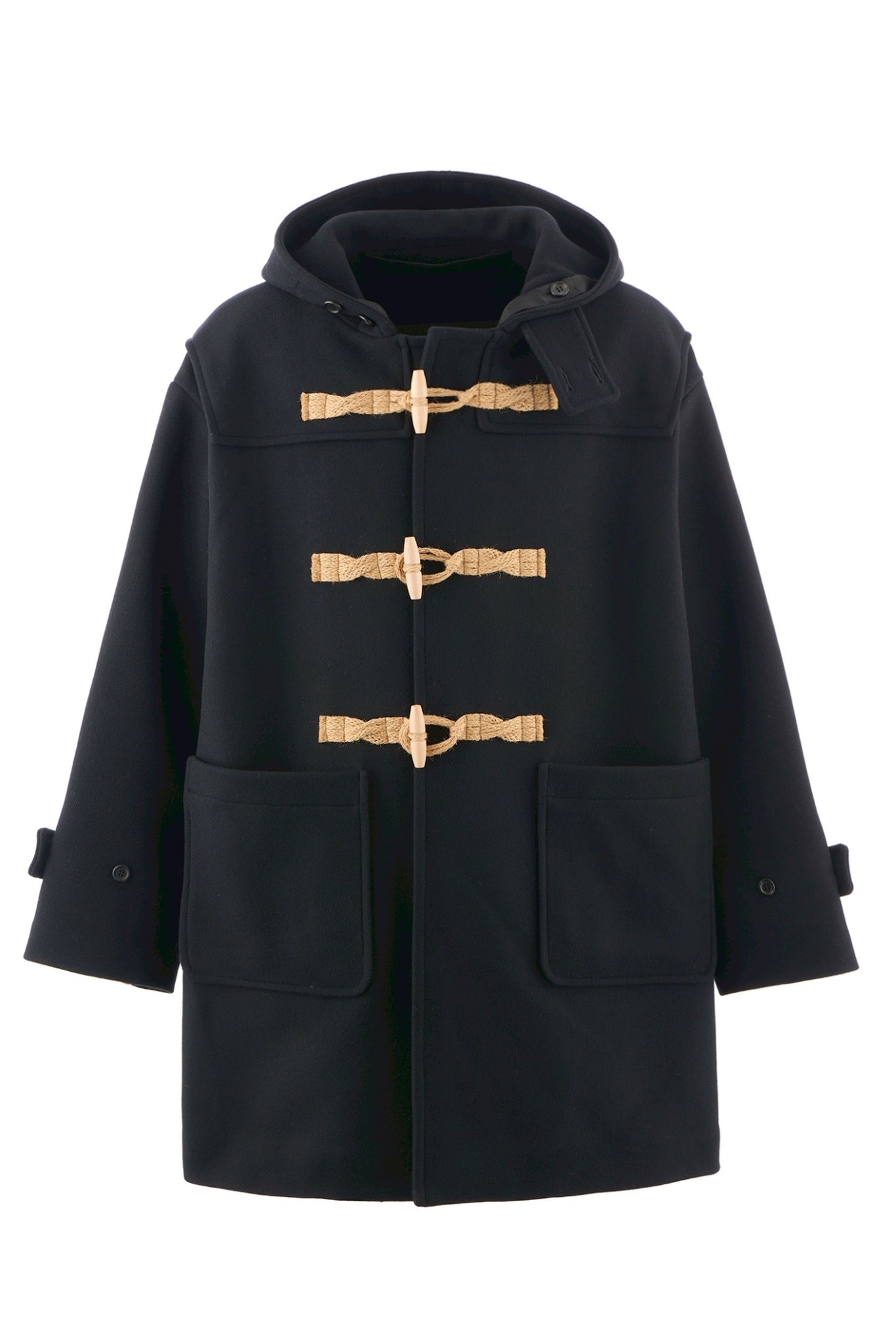 SAINT Mxxxxxx DUFFLE COAT/HOODED / BLK - NUBIAN ヌビアン