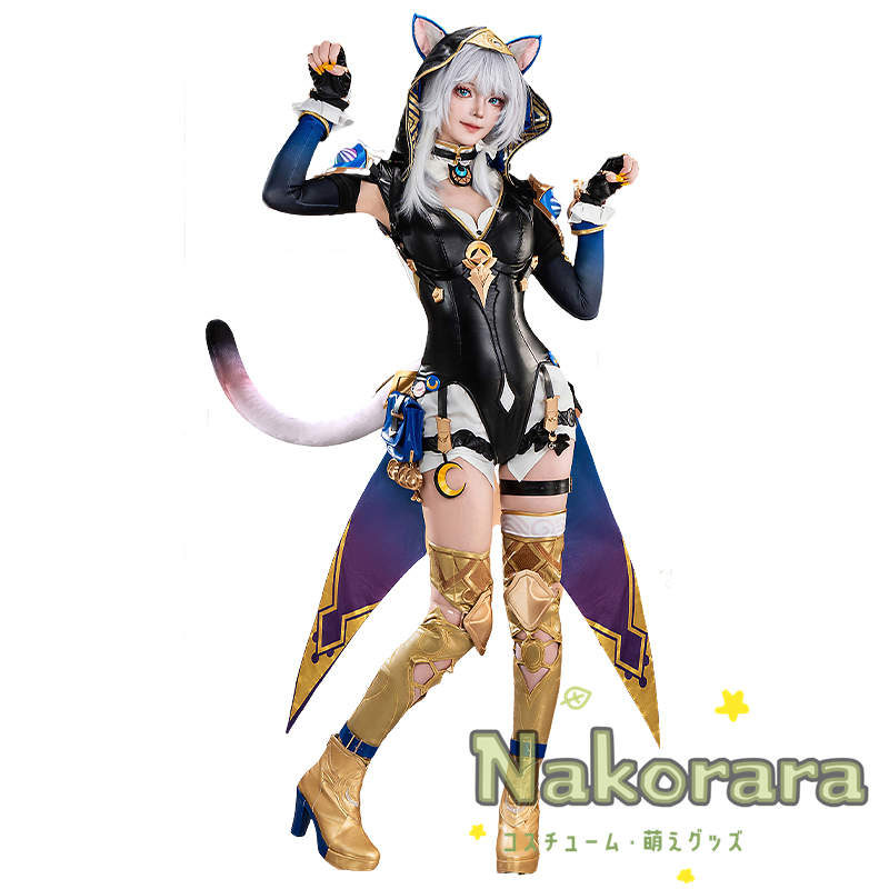 Nakorara 崩壊スターレイル サフェル コスプレ衣装 3d樹脂製パーツ