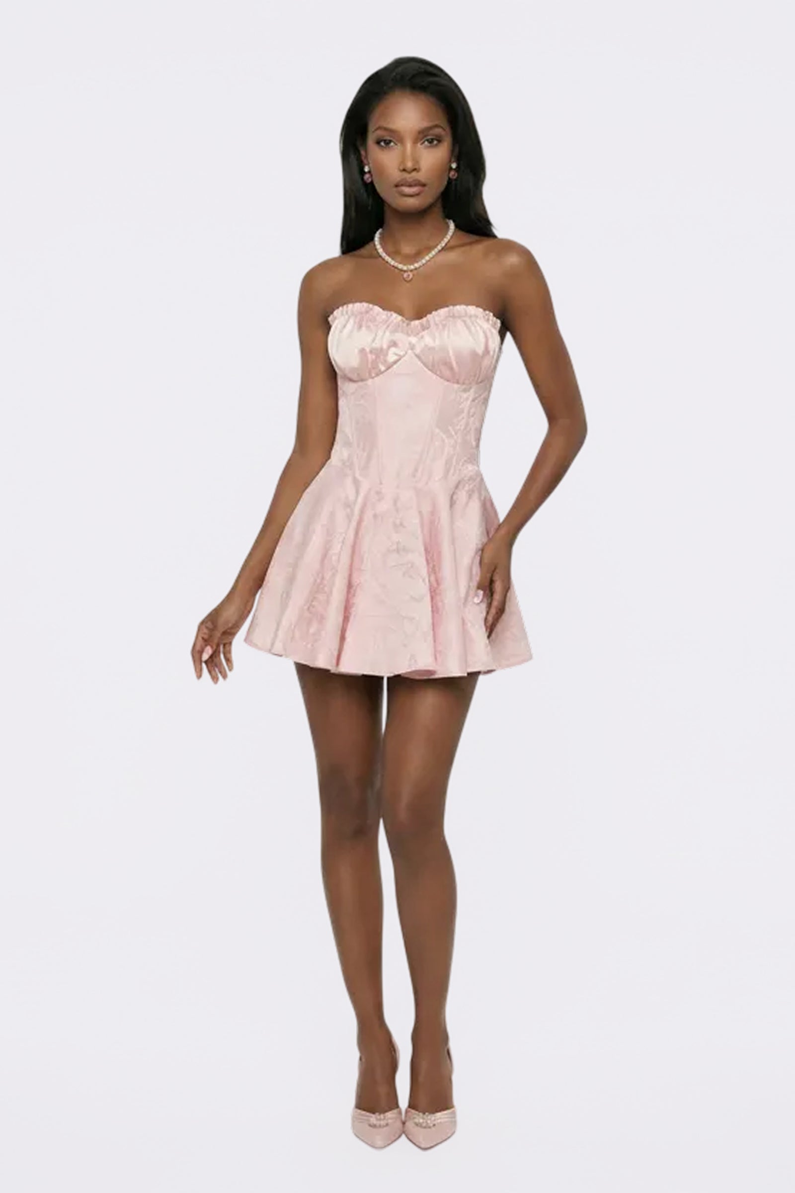 Airina Dress (Blush Pink) | Nana Jacqueline Designer Wear