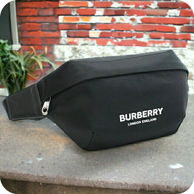 バーバリー ボディバッグ メンズ ブランド ナイロン 8049095 BLACK