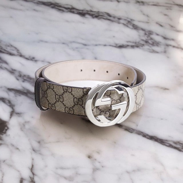 グッチ GUCCI ベルト メンズ 411924-KGDHN-9643-100 GGスプリーム
