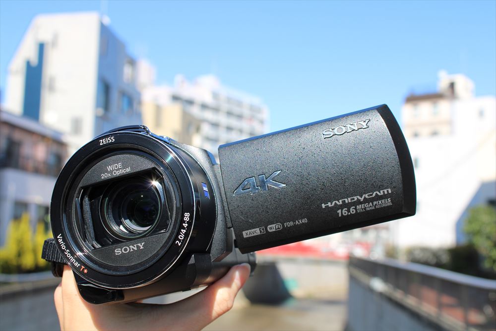 SONY 4Kビデオカメラ FDR-AX40 2泊3日～