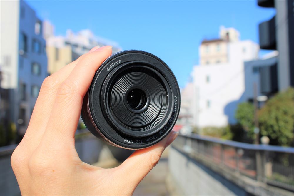 レンタル] CANON（キヤノン） EF-M 22mm F2 STM 単焦点レンズ 2泊3日～