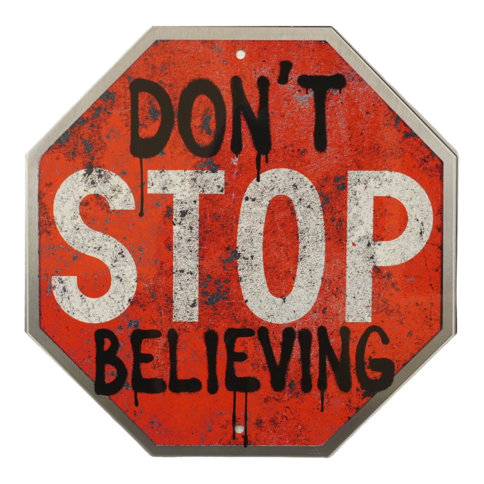 Don't Stop Believing – Nashville Metal Art
