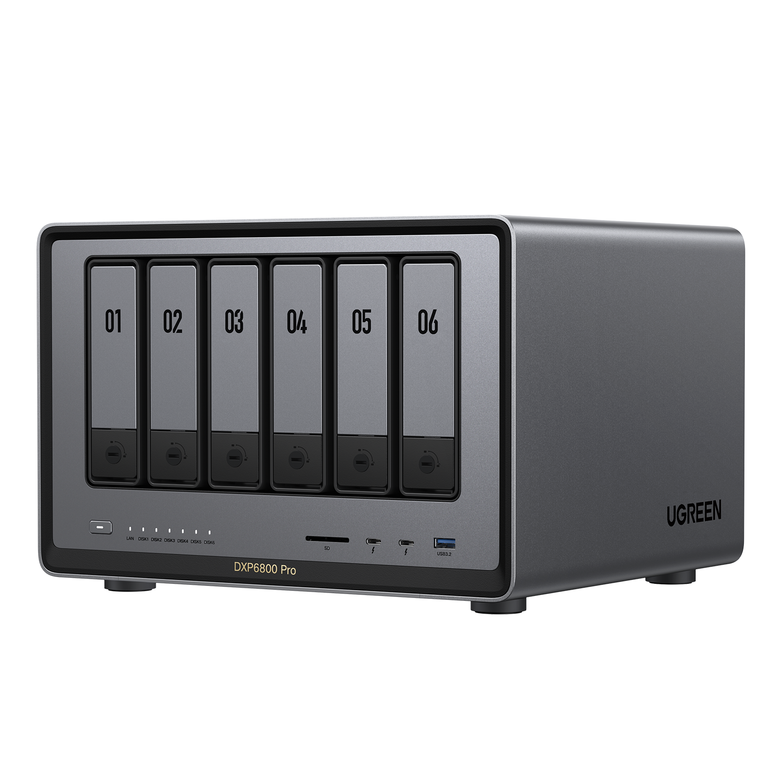 UGREEN 6ベイ NAS｜最大196TB & 30日間の安心お試し