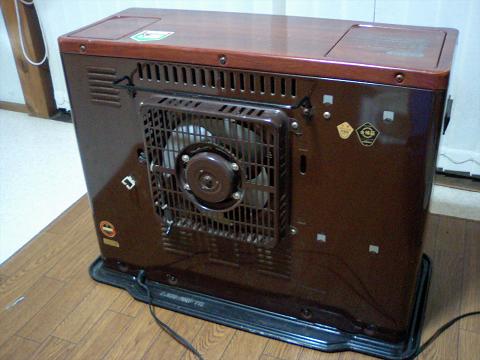 三菱 石油ファンヒーター (木目調)KD-25FTD