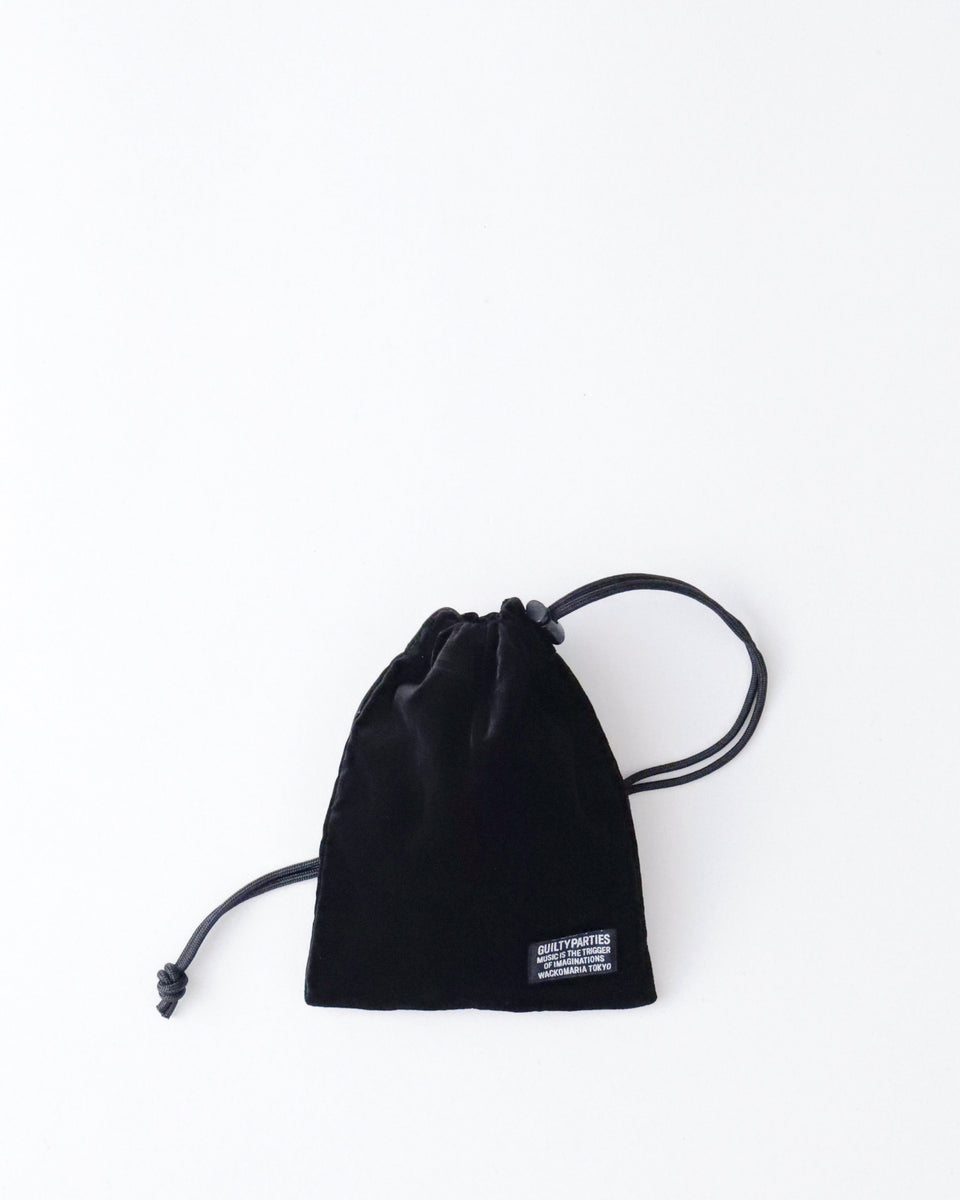 WACKO MARIA VELVET SHOULDER POUCH – NCNR ONLINE STORE