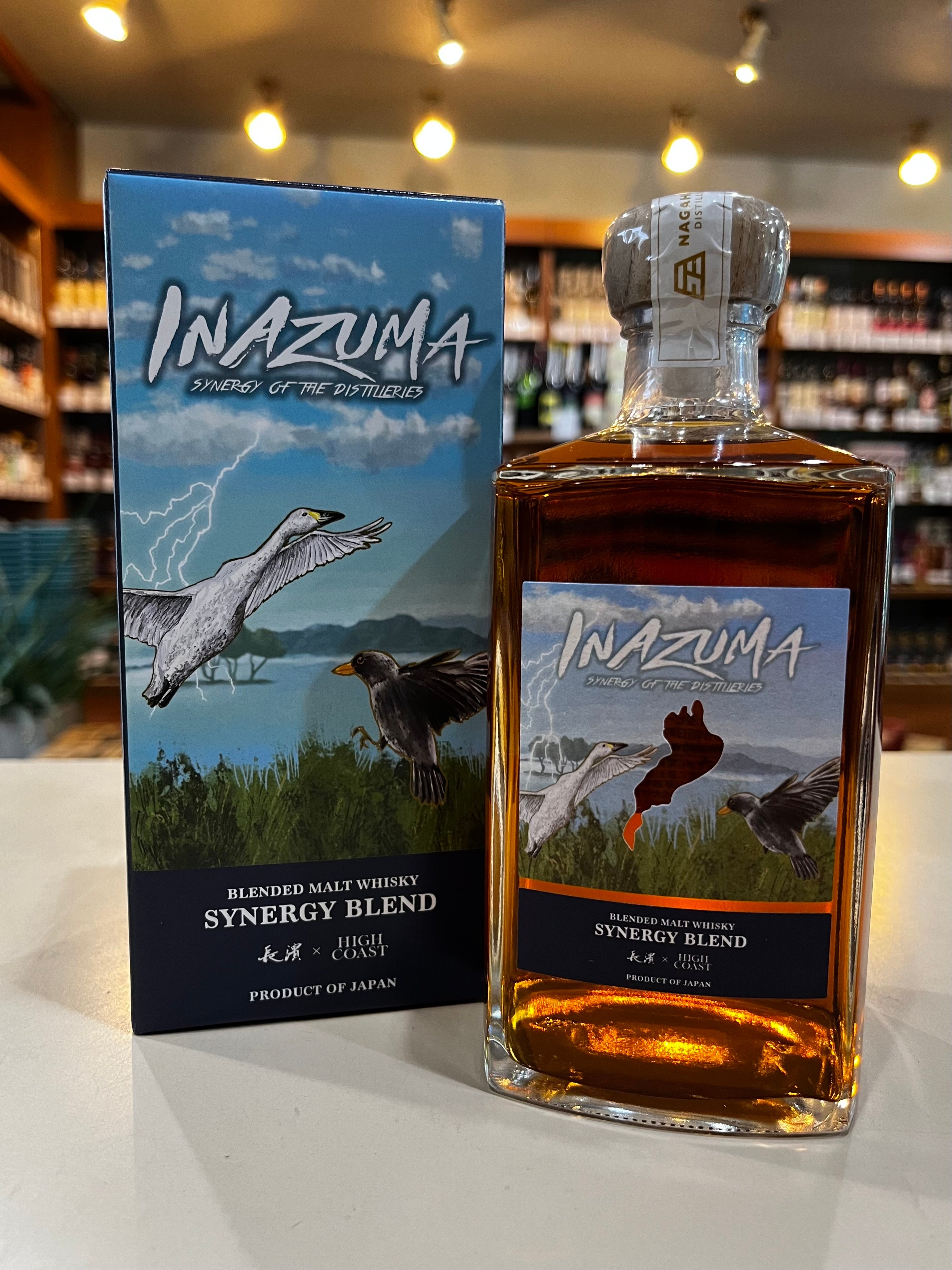 長濱蒸溜所×ハイコースト蒸溜所ブレンデッドモルト イナズマシナジー