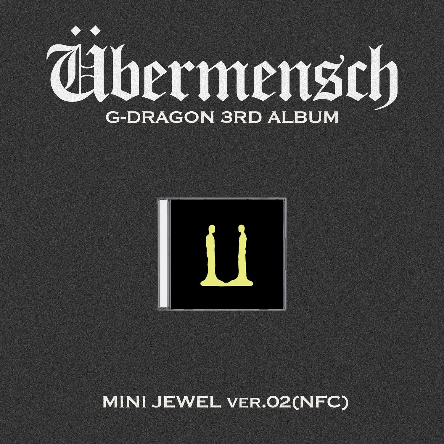 NEMOZ限定特典] G-DRAGON 3RD ALBUM [Übermensch] MINI JEWEL ver.2