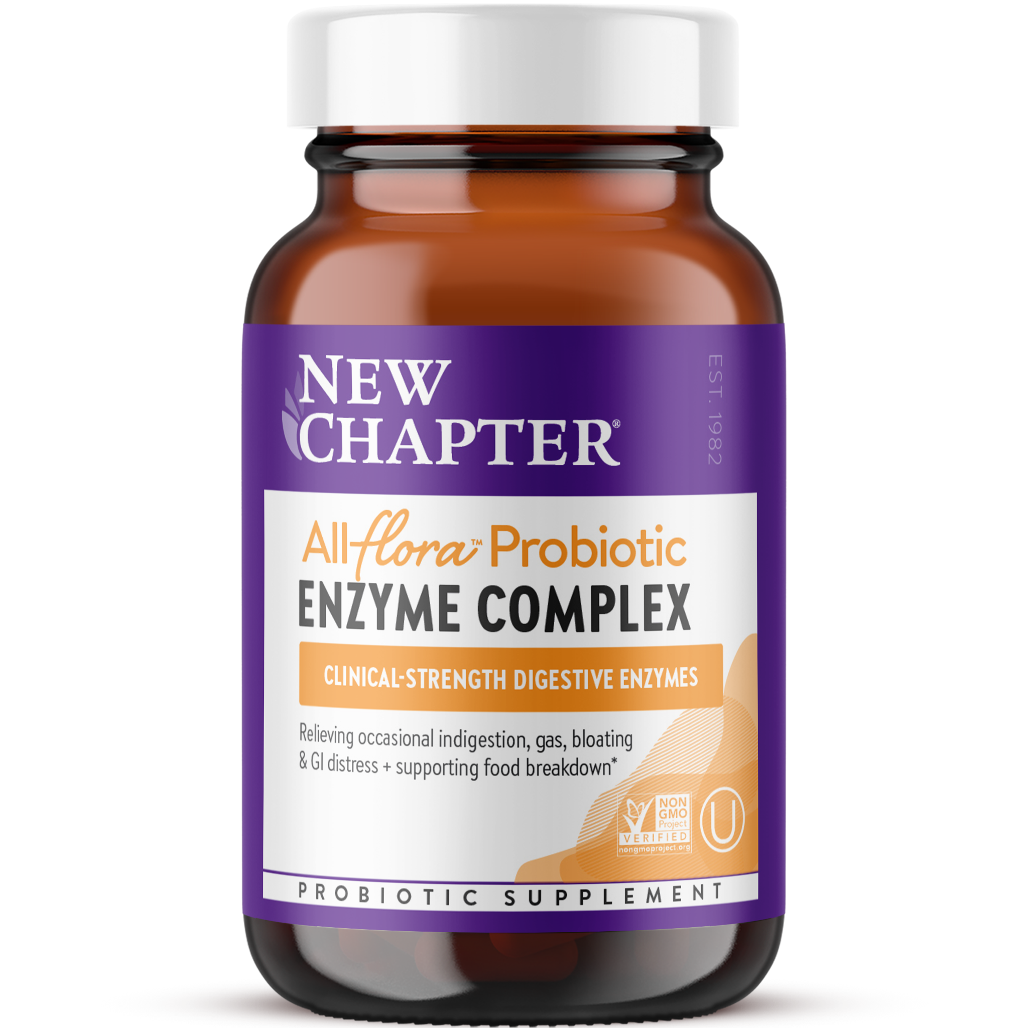All-Flora™ Probiotic Enzyme Complex | Digestion Support | New Chapter