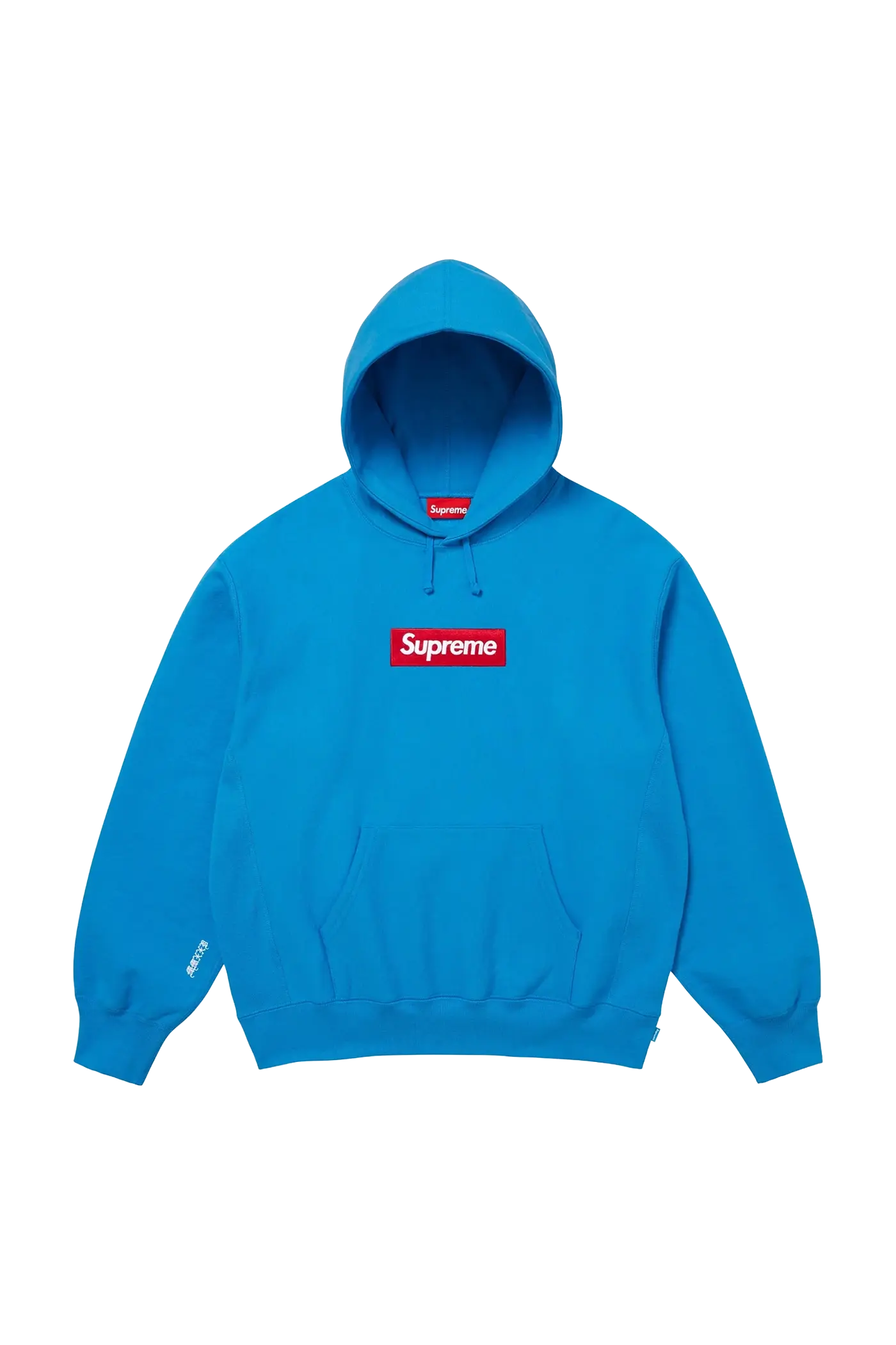 Supreme Hoodie Box Logo blue (FW25) – Newcop