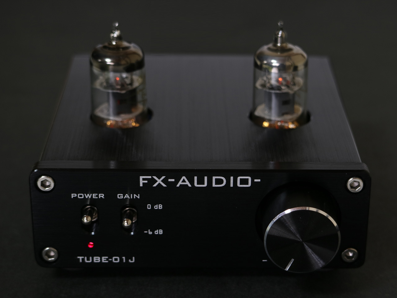 ACアダプター動作の本格的真空管プリアンプ FX-AUDIO- 『TUBE-01J』を