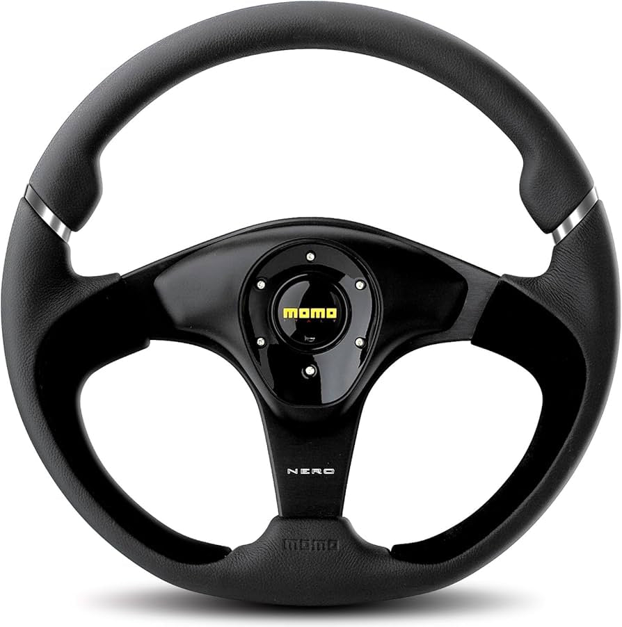 MOMO Nero Steering Wheel – Nightrun Garage