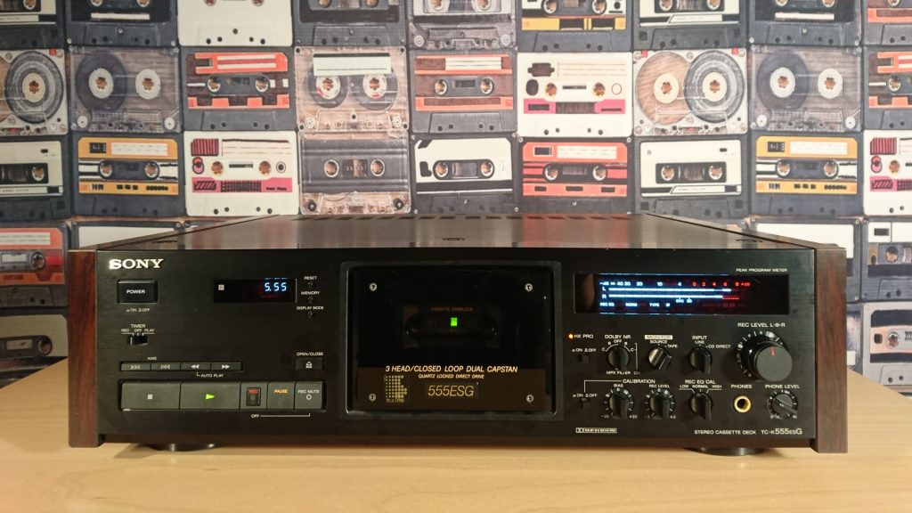 美品☆SONY TC-K555ESL ソニー 高音質・高級ステレオカセットデッキ