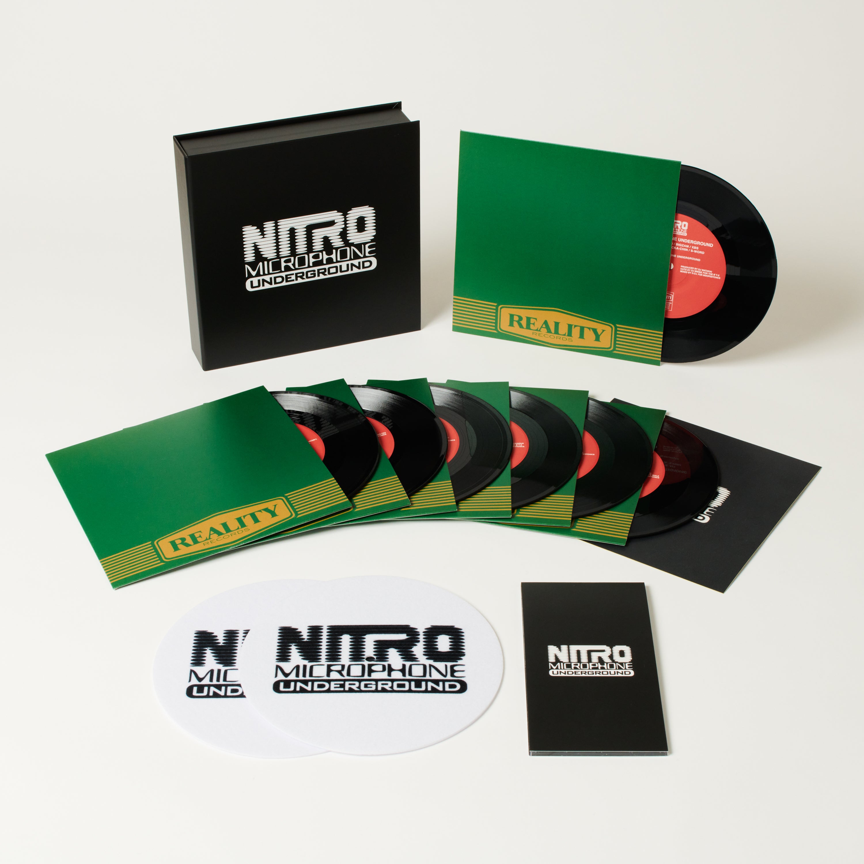NITRO MICROPHONE UNDERGROUND 7INCH BOX SET – NITRO MICROPHONE