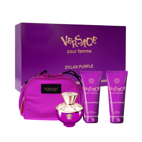 Versace Dylan Purple Eau de Parfum 4pc Set – No Excuses Fragrances
