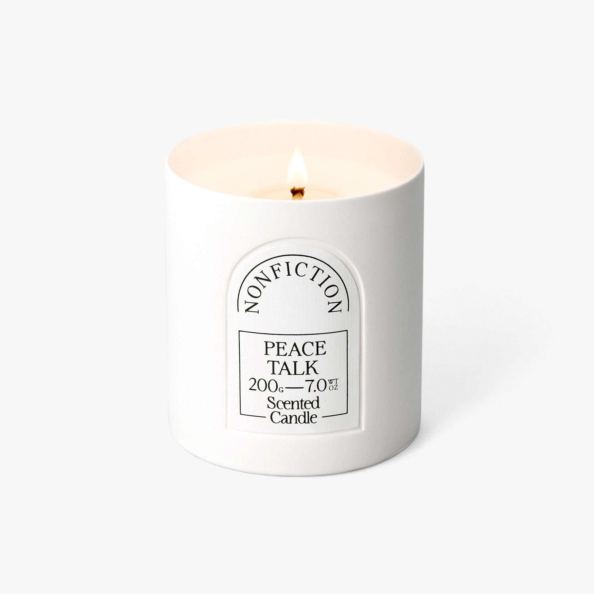 PEACE TALK Scented Candle | NONFICTION Beauty Official Site