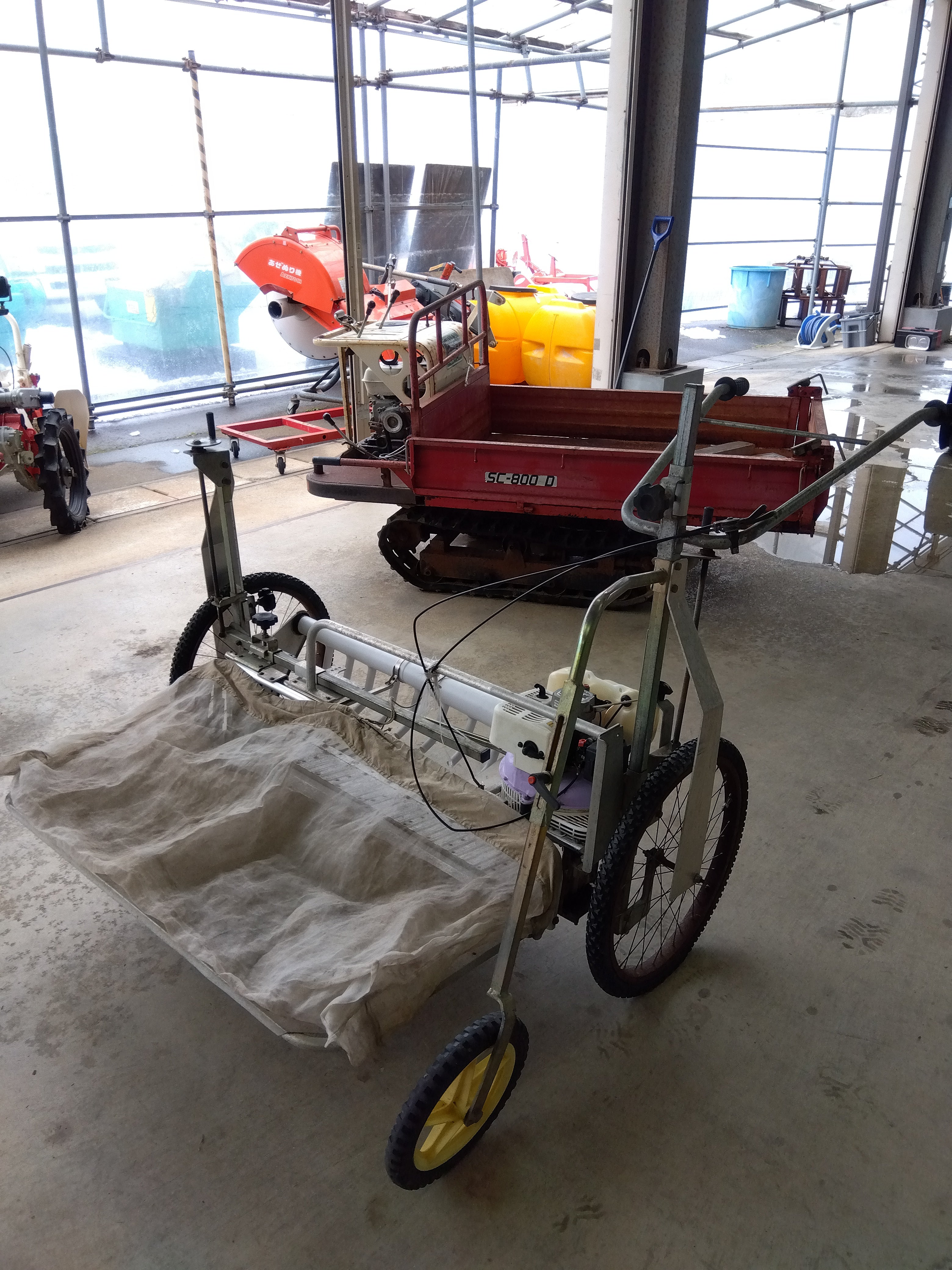 みのる産業 中古 動力ねぎ類剪葉機 TC-110Ⅱ 【山形店 9559】 – 農キング