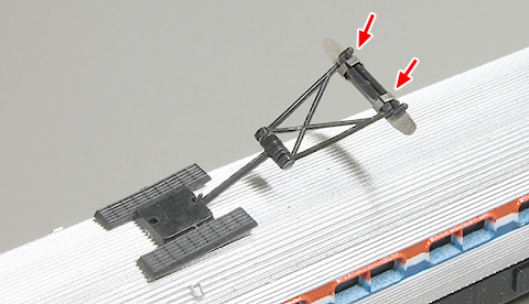 メトロライナーの動力(バックマン旧製品)