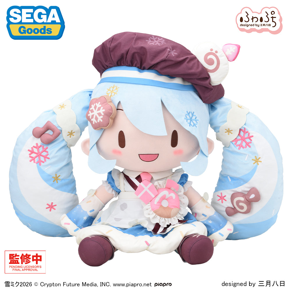 Pre-Order) Hatsune Miku - Snow Miku 2026 Fuwa Petit Dodeka - Jumbo