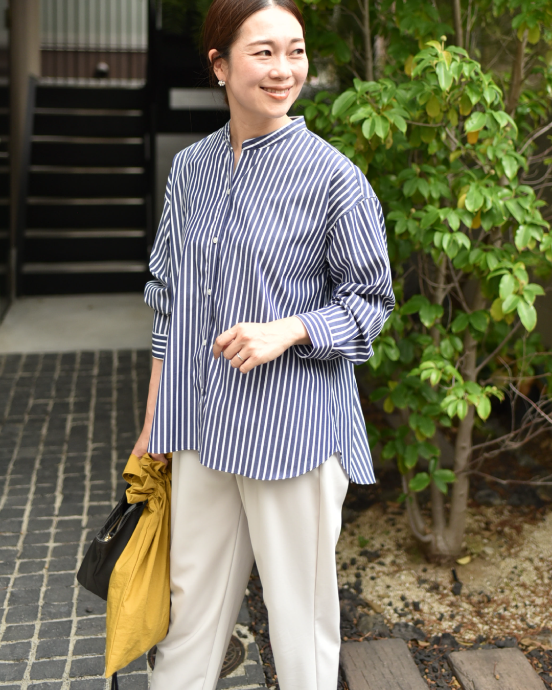 綿100%の播州織シャツ – OURHOME