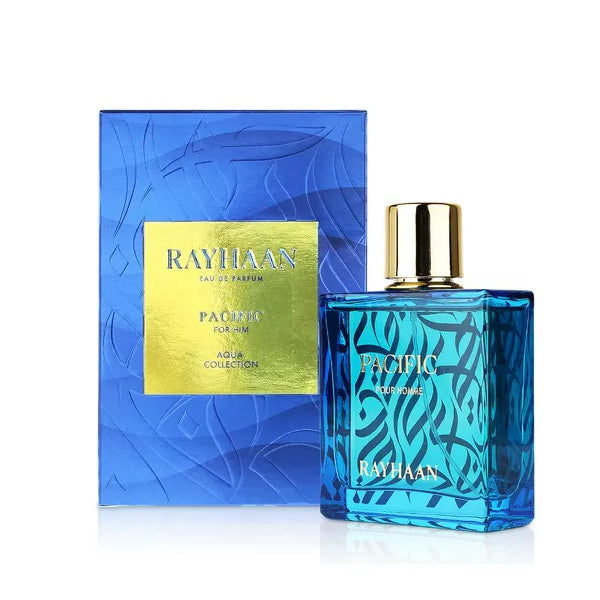 Rayhaan Pacific Aura for Men EDP 3.4oz – Oasis Perfumes USA