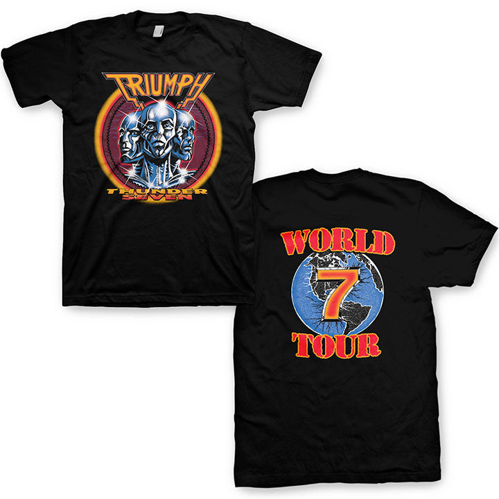 Thunder Seven World Tour T-Shirt – The Official Triumph Store