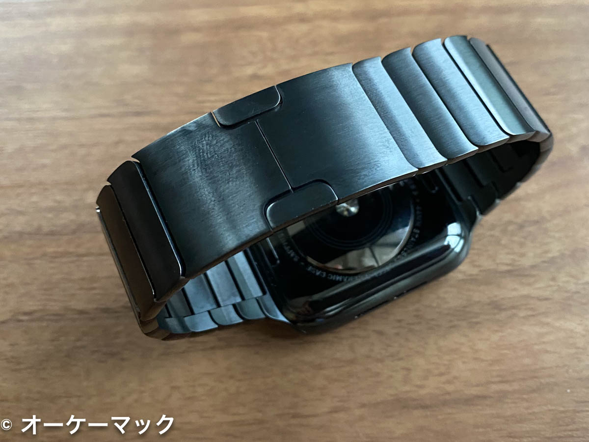 Apple Watchバンド スペースブラックリンクブレスレットを楽しむ