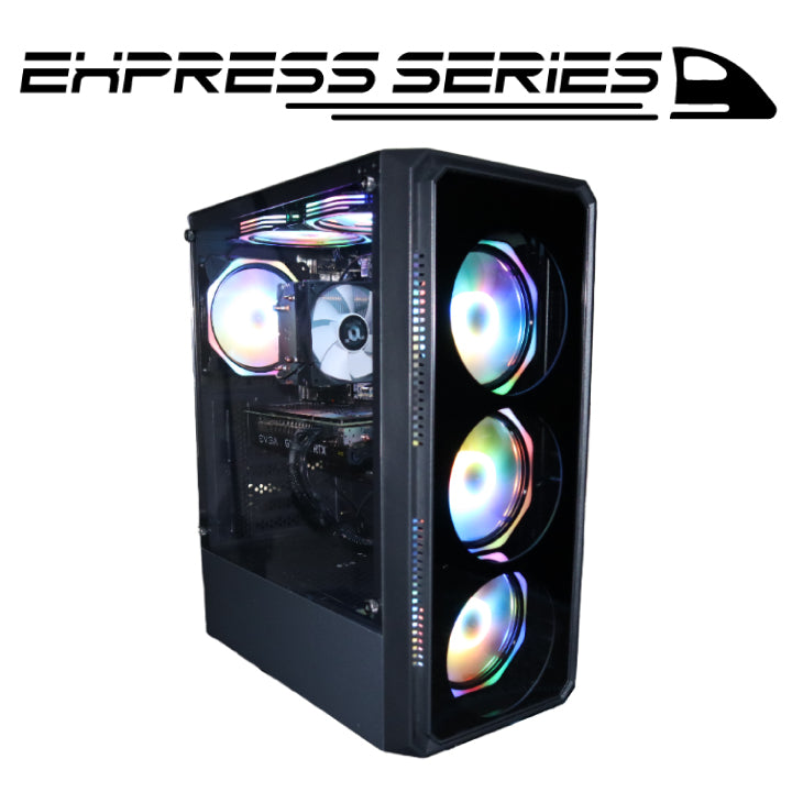 EXPRESS SERIES Gaming PC, Intel Core i3-10100F 3.6GHz, GeForce GTX