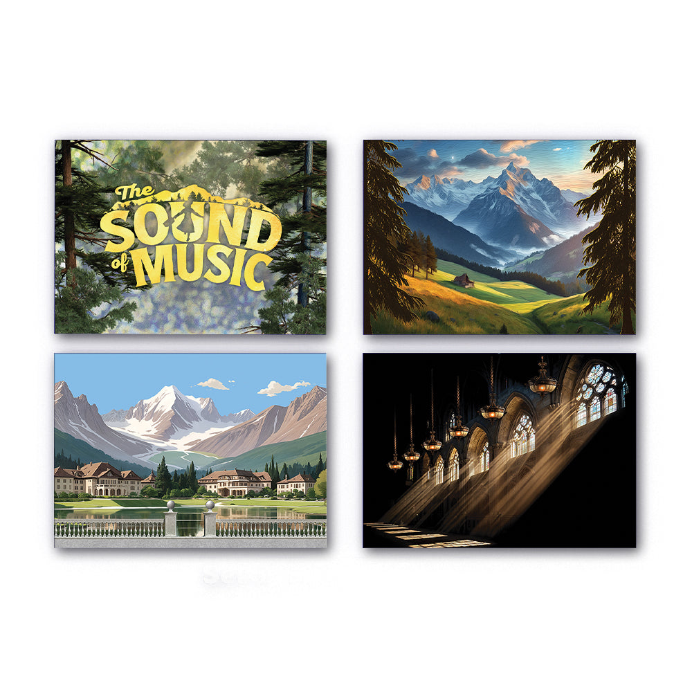 Sound of Music Postcard Set – One Shubert Alley