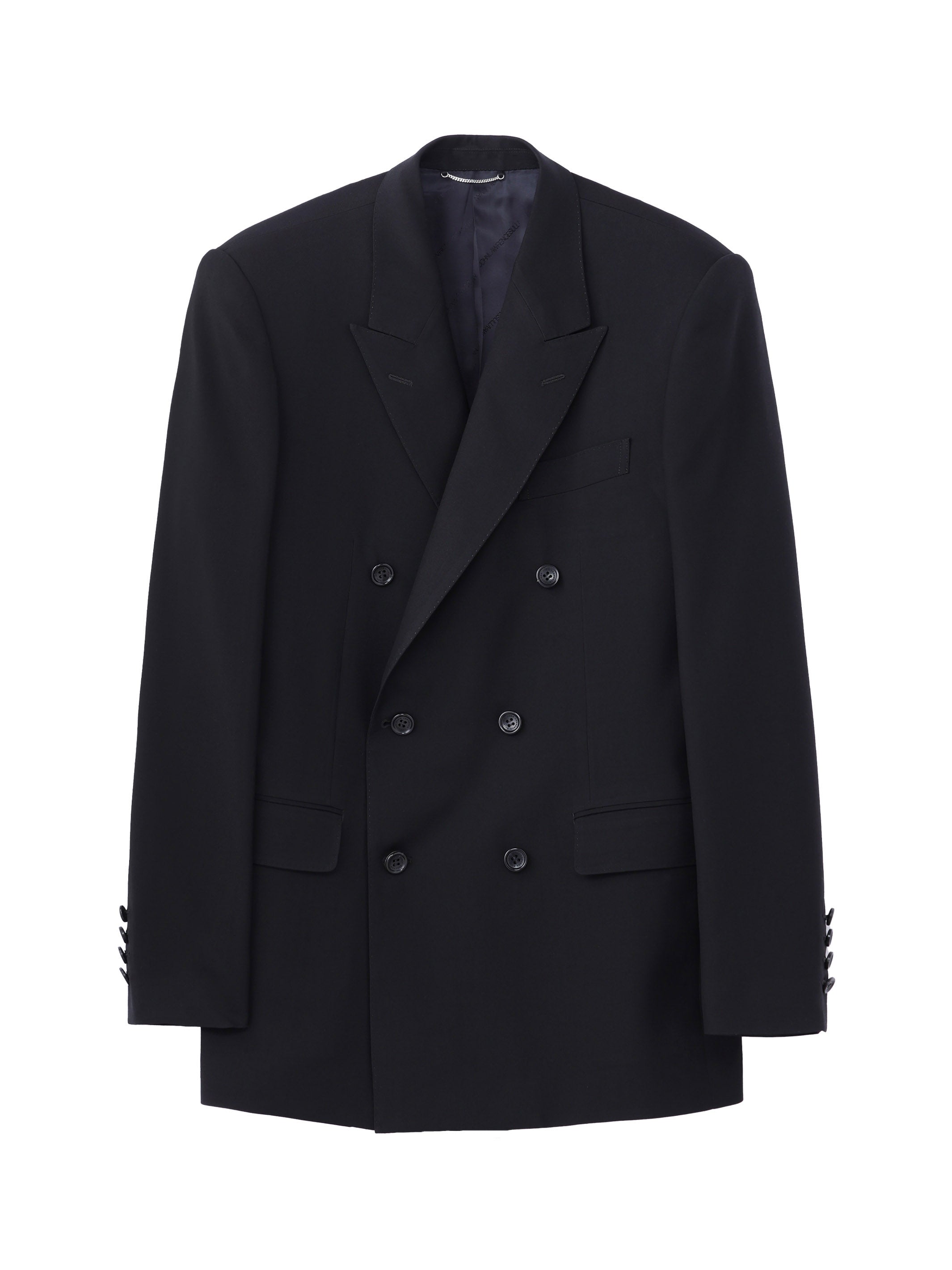 WOOL DOUBLE BREASTED JACKET