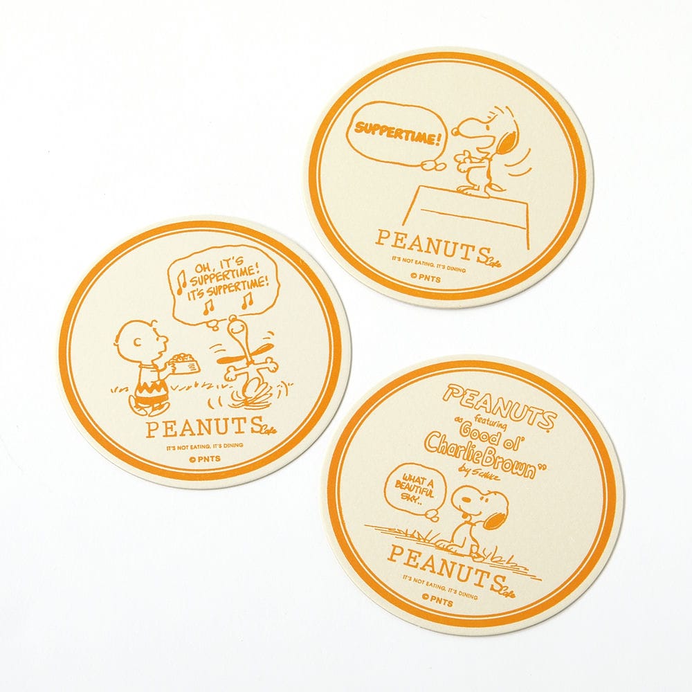 PEANUTS Cafe OSAKA コースターセット 9枚入 – PEANUTS Cafe Online Shop