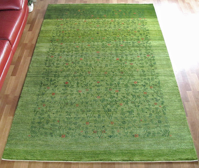 ゾランヴァリ,ギャッベ,ルリバフ,299×197cm｜高密度手織りペルシャ絨毯