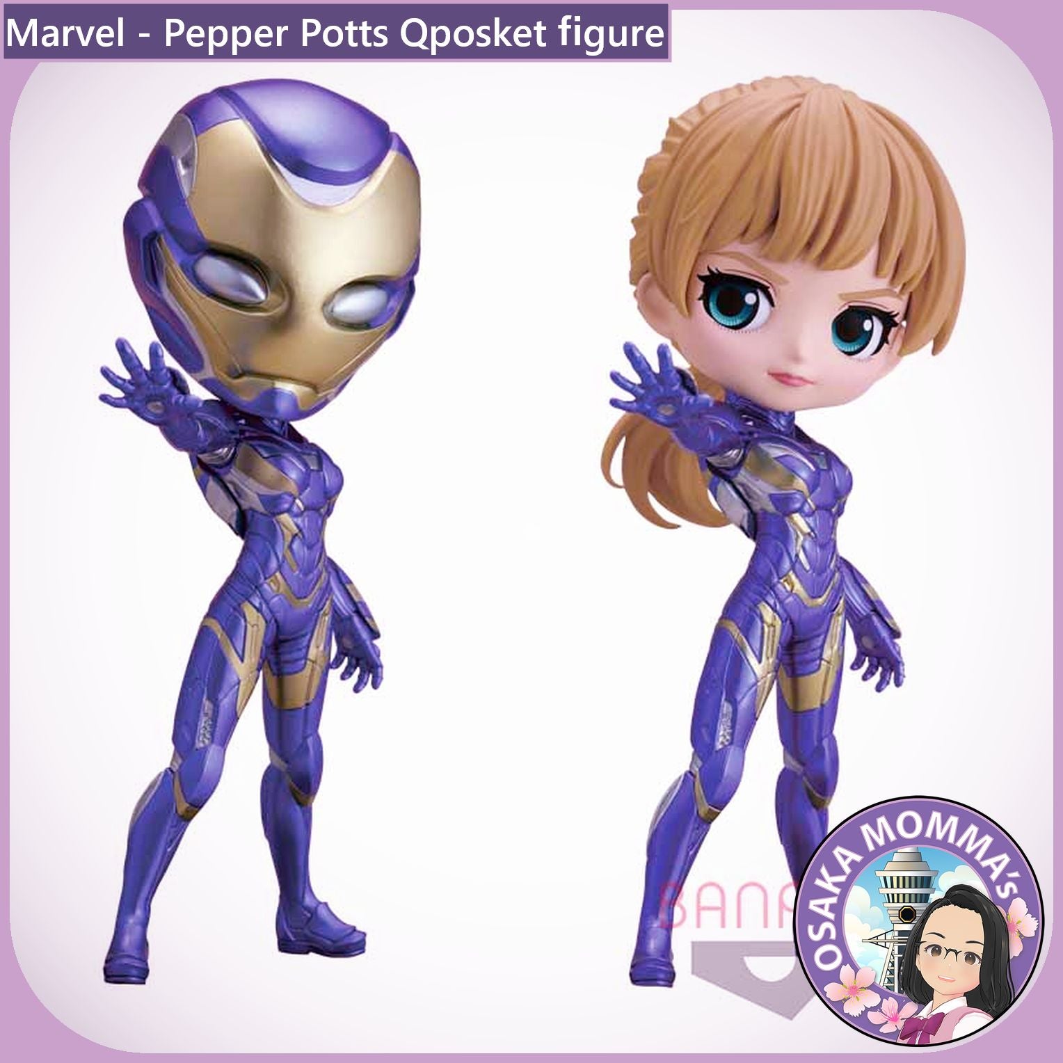 Pepper Potts (Rescue) Qposket – Osaka Momma's Japanese Goods