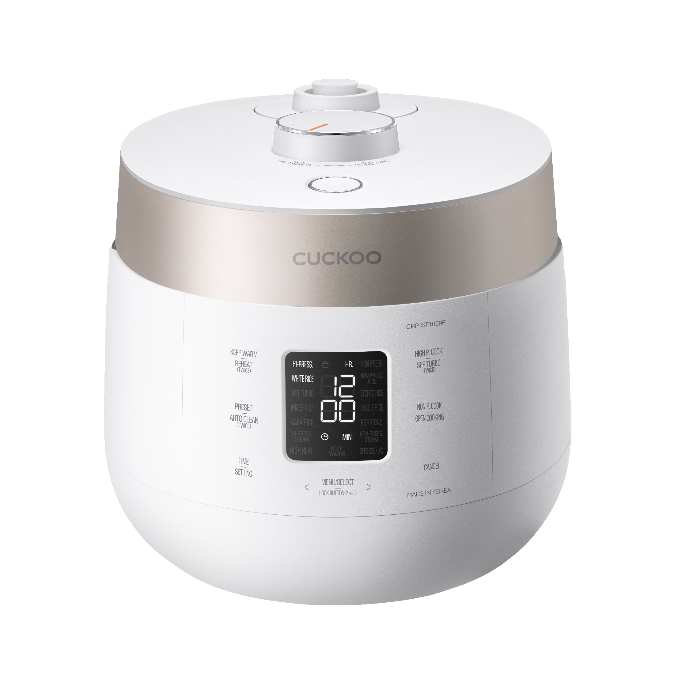 CRP-ST1009F | CUCKOO 10-Cup Twin Pressure Korean Rice Cooker