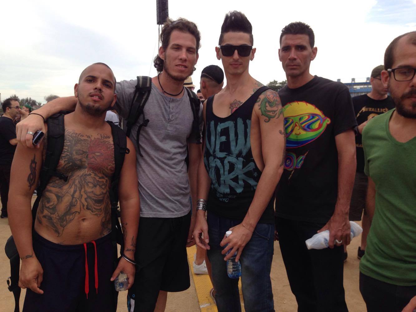 ローリングストーンズキューバハバナスタッフ2016 cargo crew