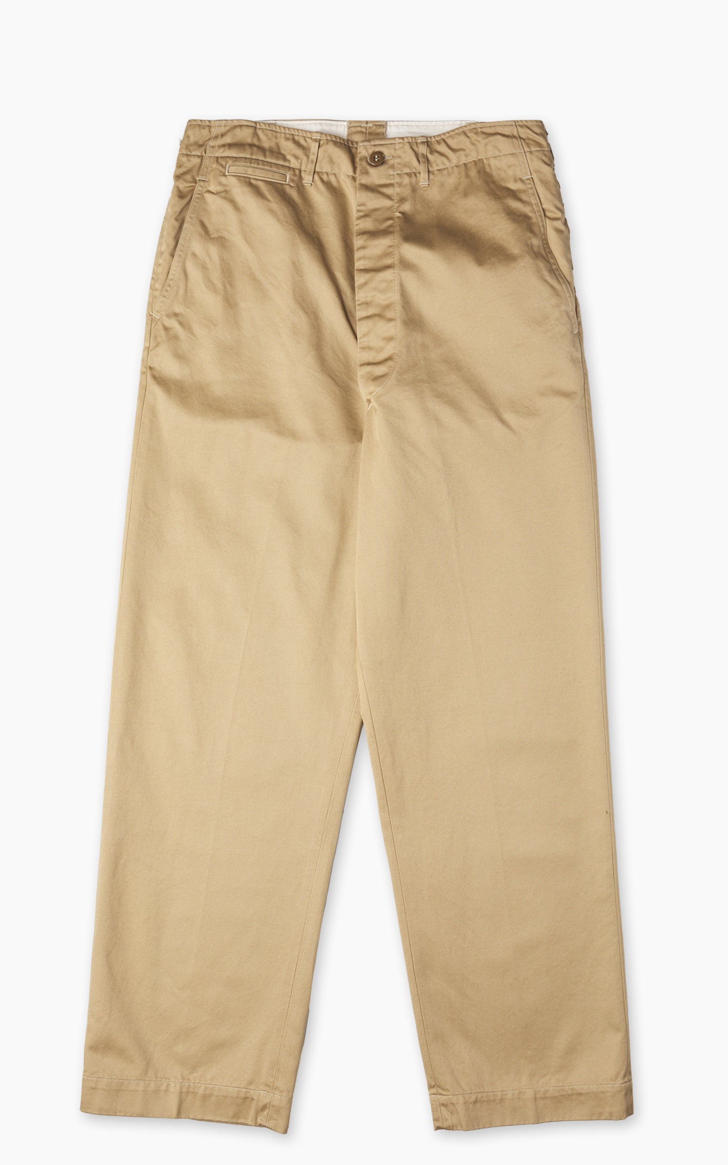 OrSlow Vintage Fit Army Trousers Dark Khaki