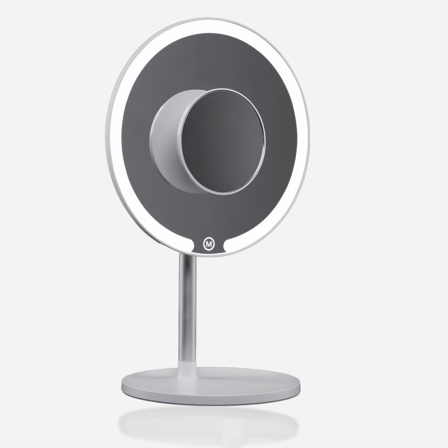 LED メイクアップミラー | ライトアップ拡大ミラー | カレントボディ