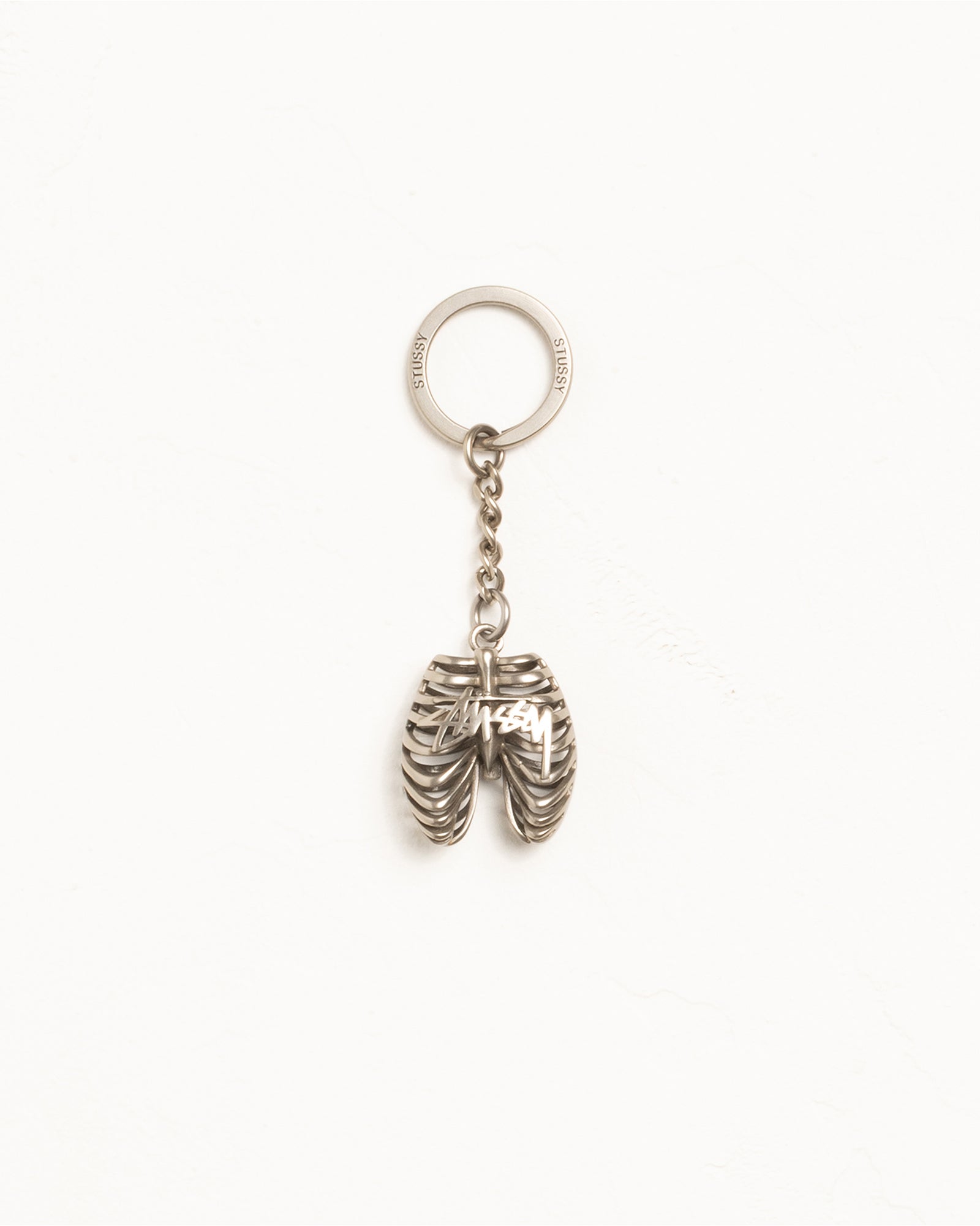 Ribcage Keychain – Silver | Accessories | Stüssy Canada
