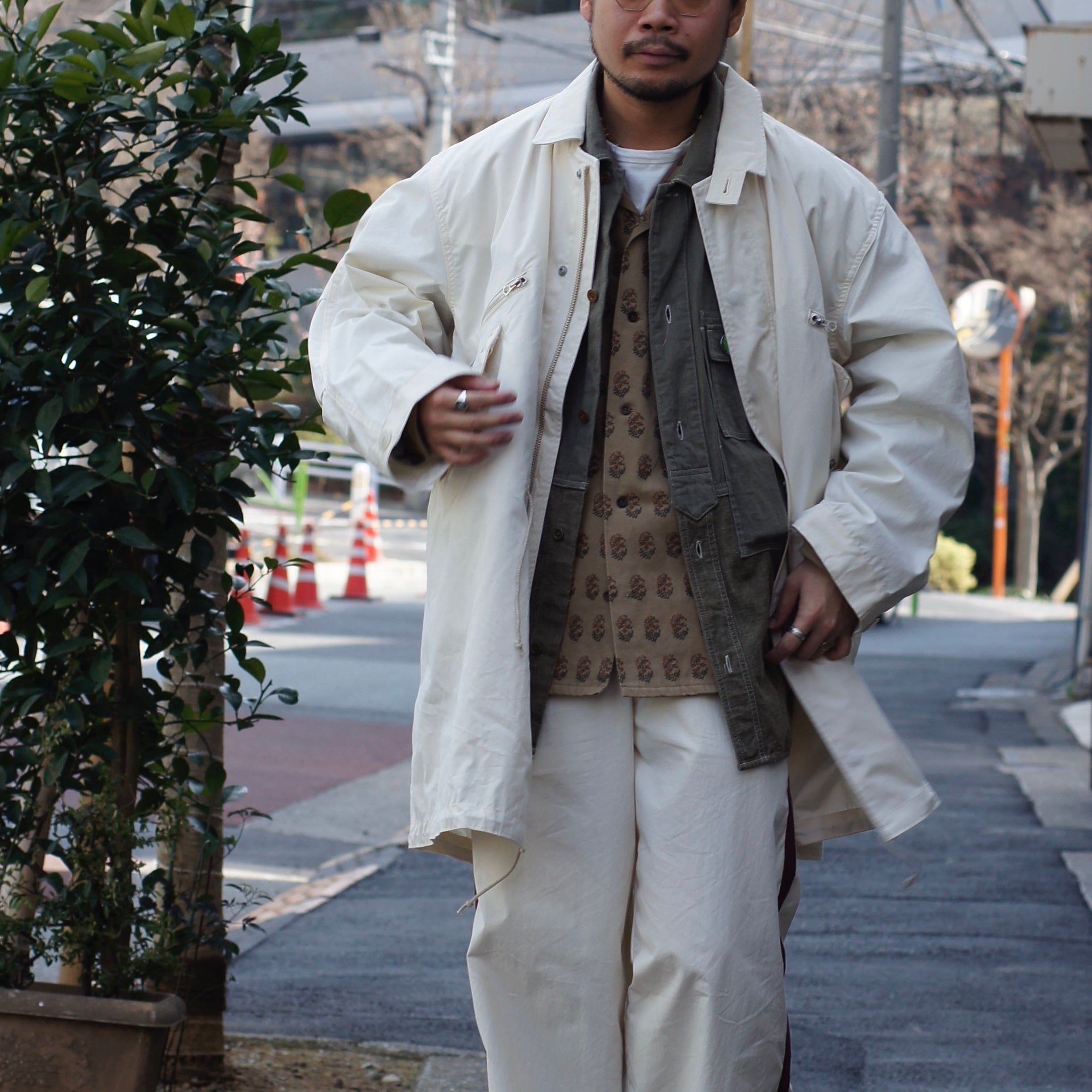Ivoryにもご注目》50's SHELL COAT ‐ COTTON NYLON PINOX – ナイジェル
