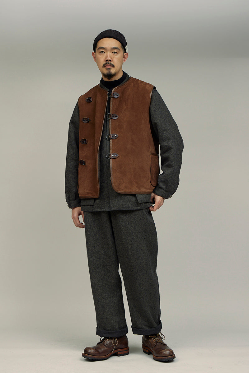 ナイジェル・ケーボン】MAN / キャプテンベスト - オイルベロア