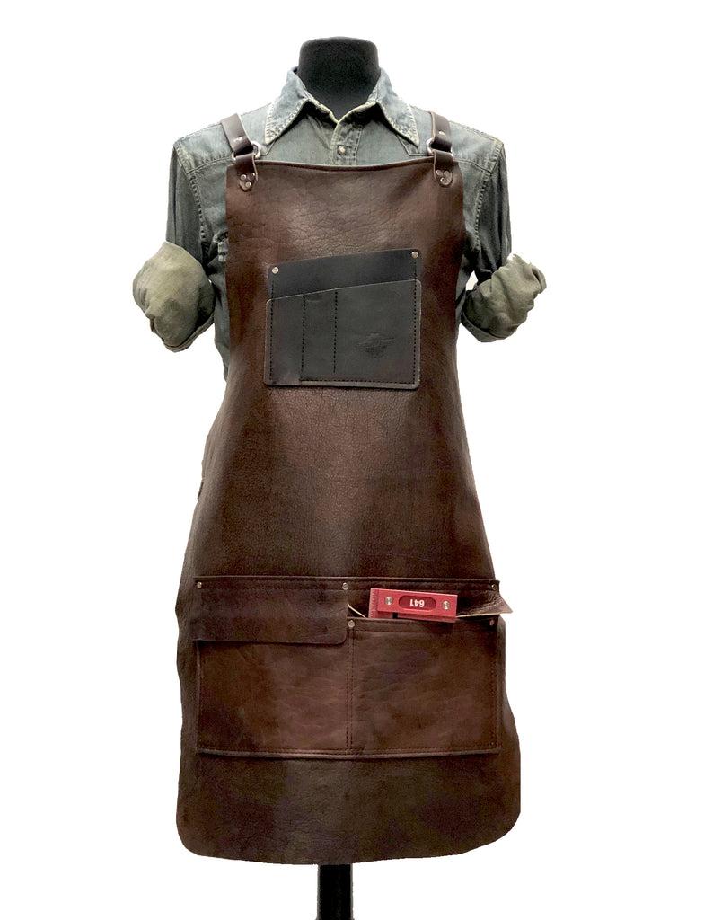 GOOD PRINT 60's〜 VINTAGE WORK APRON USA Scotsman Classic Apron