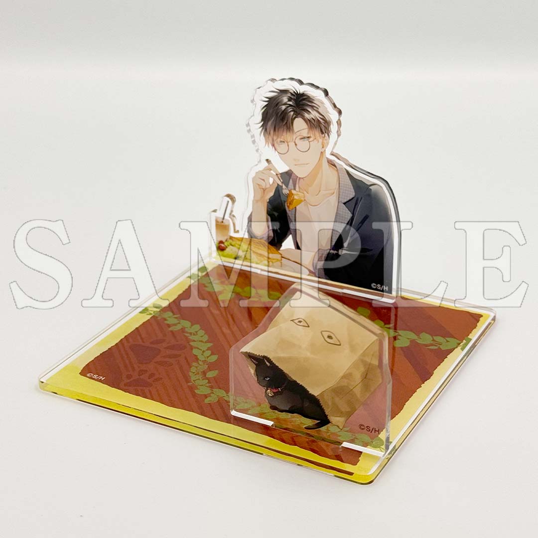 墜落JKと廃人教師』 アクリルスタンドコースター 灰葉仁 B｜camos 五感