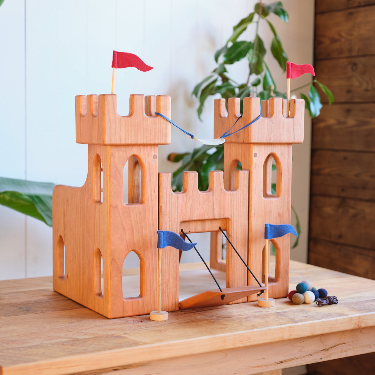 Cherry Wood Castle and Accessories – Camden Rose Inc. / Palumba