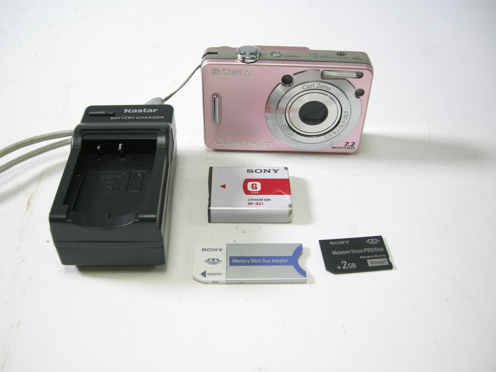 Sony Cyber-Shot DSC-W55 7.2mp Digital Camera (Pink) – Camera Exchange