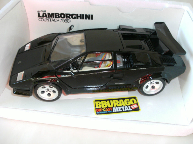 1:18 Bburago Lamborghini Countach '88 – Cameron's Model Cars