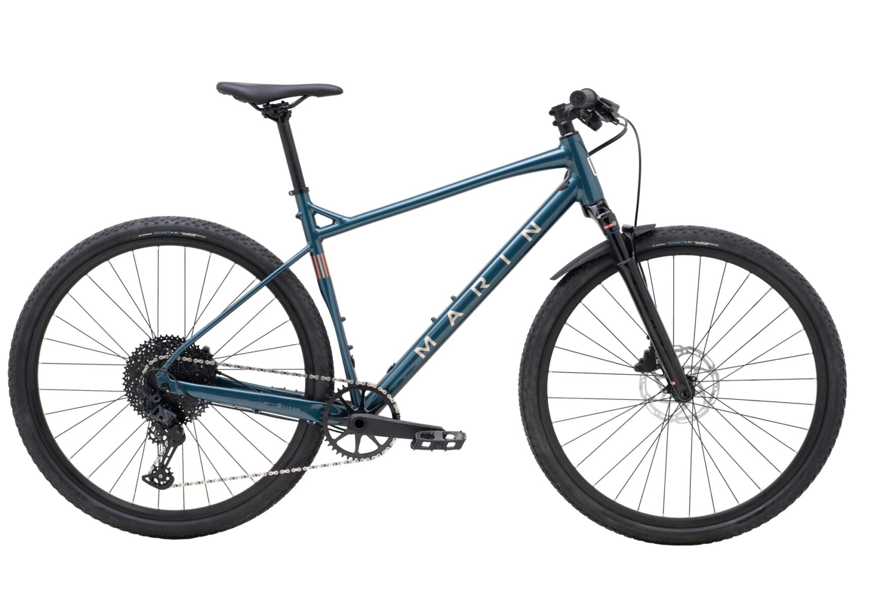 Marin DSX FS 700c - Dark Teal-Gold - 2025 – Cambria Bike