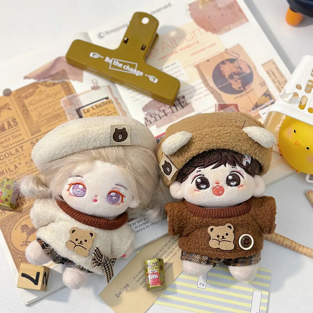 ぬい服］10cm 無属性 ぬいぐるみ用服【白巧】 – candymoon