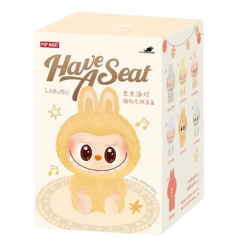 Pop Mart Labubu The Monsters Have a Seat Vinyl Plush Blind Box